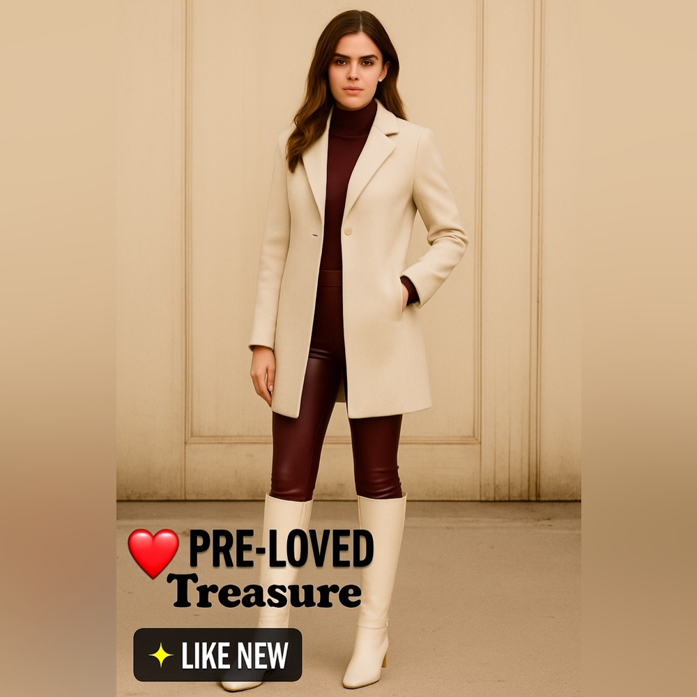 Cream Long Coat